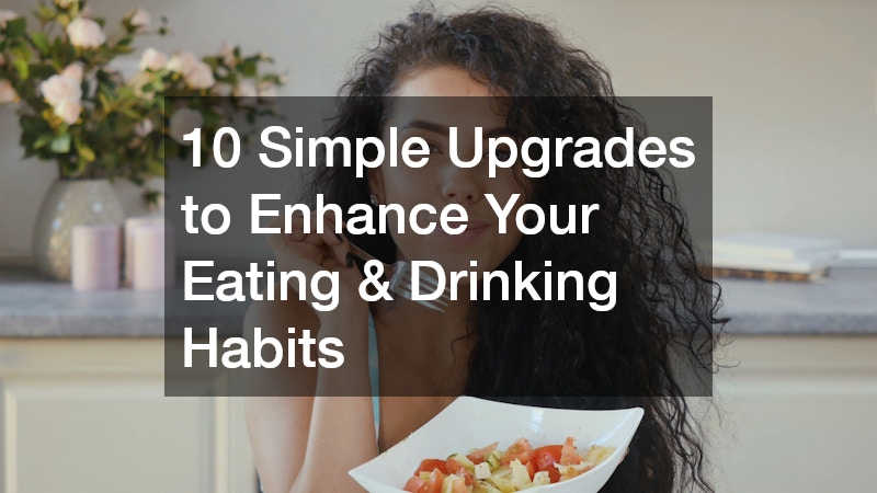 woman with black, curly hair eating a bowl of salad